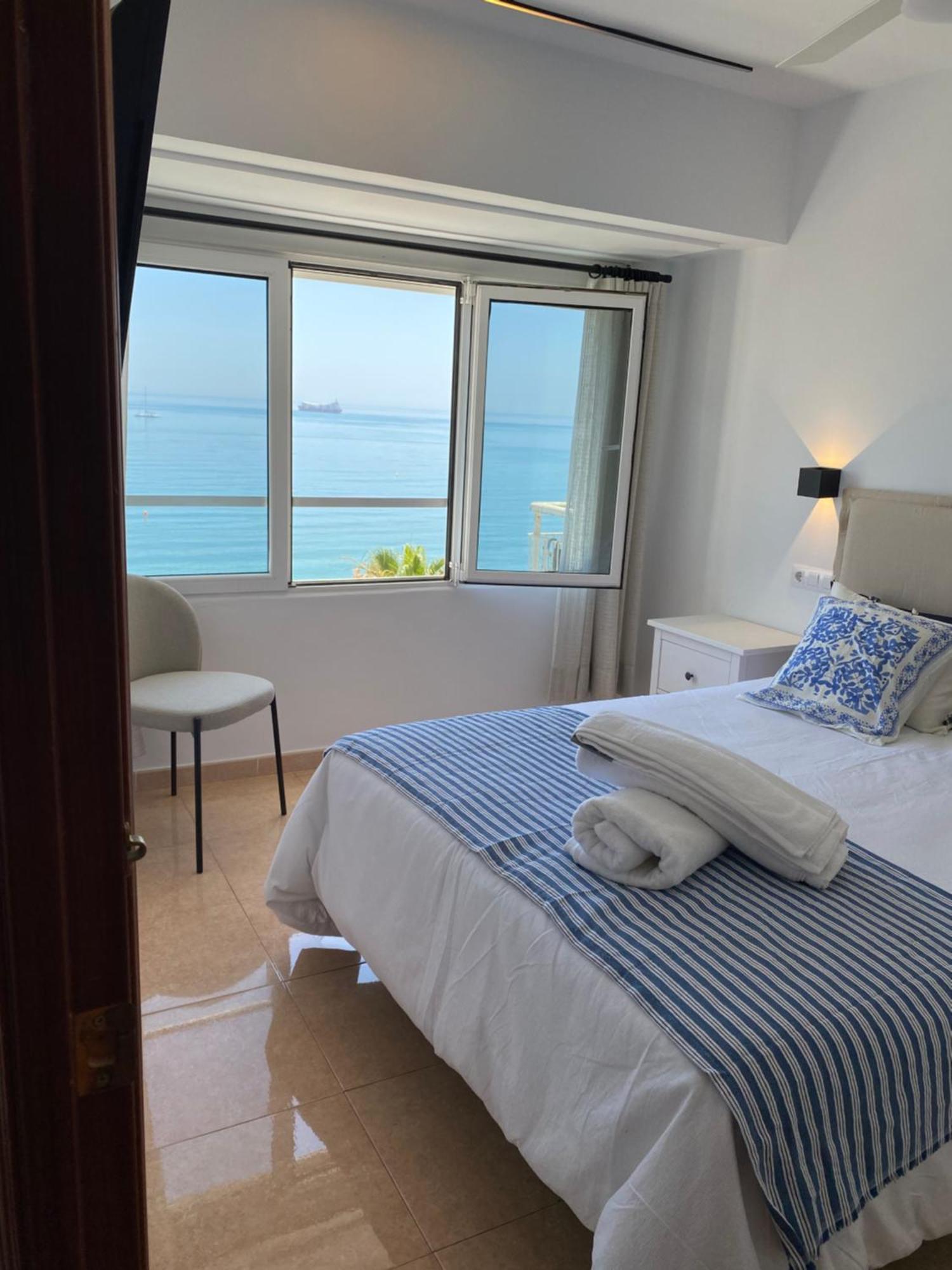 Apartamento Con Terraza Vista Al Mar Malagueta Màlaga Exteriér fotografie
